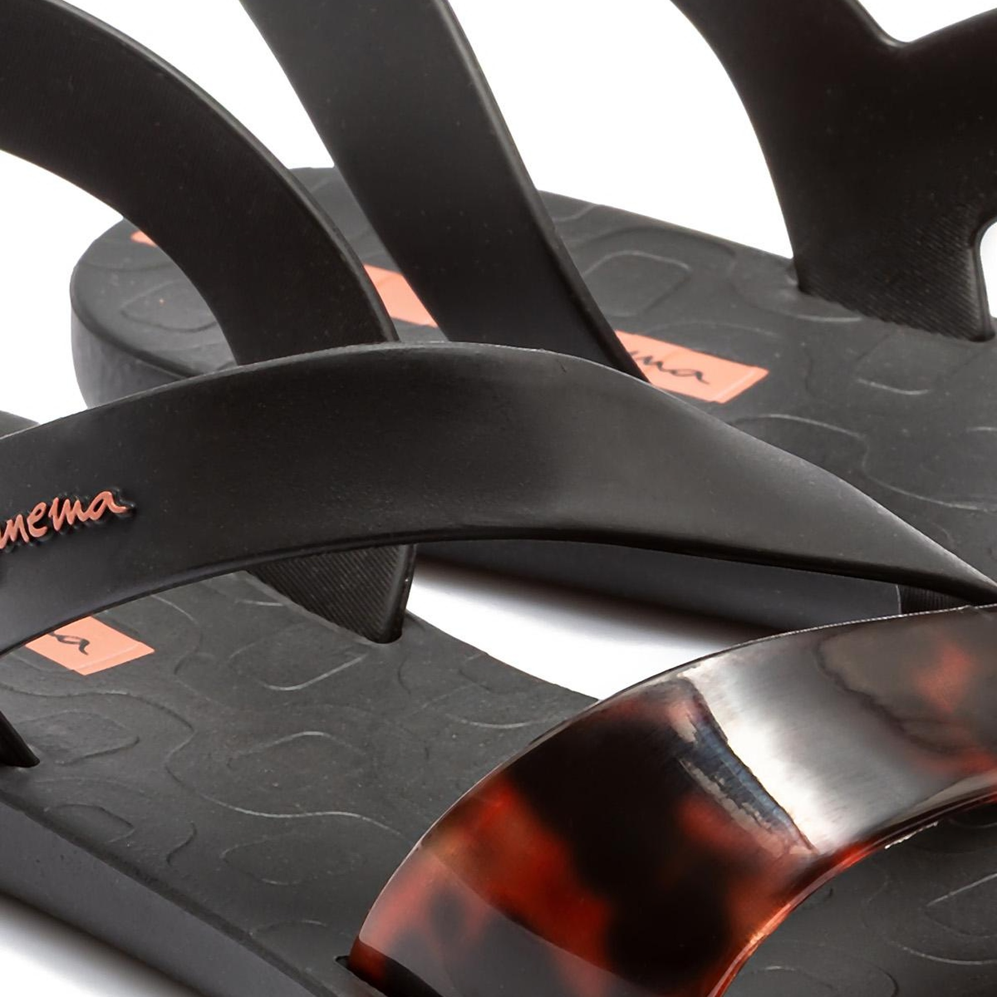 Vibe Fem Kadın Sandalet Siyah-Leopar 35/42