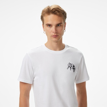  Converse Erkek Beyaz T-Shirt