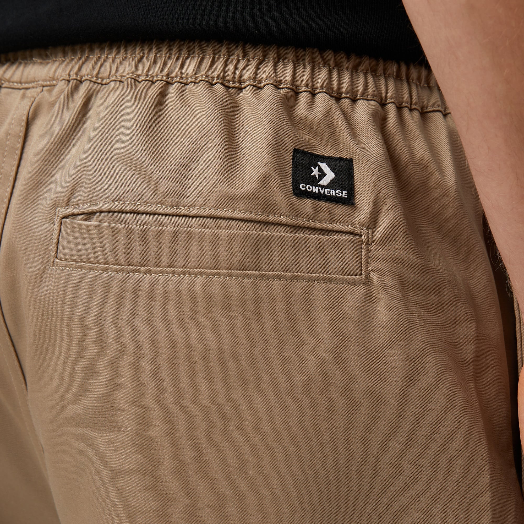 Converse Erkek Baskılı Bej Pantolon