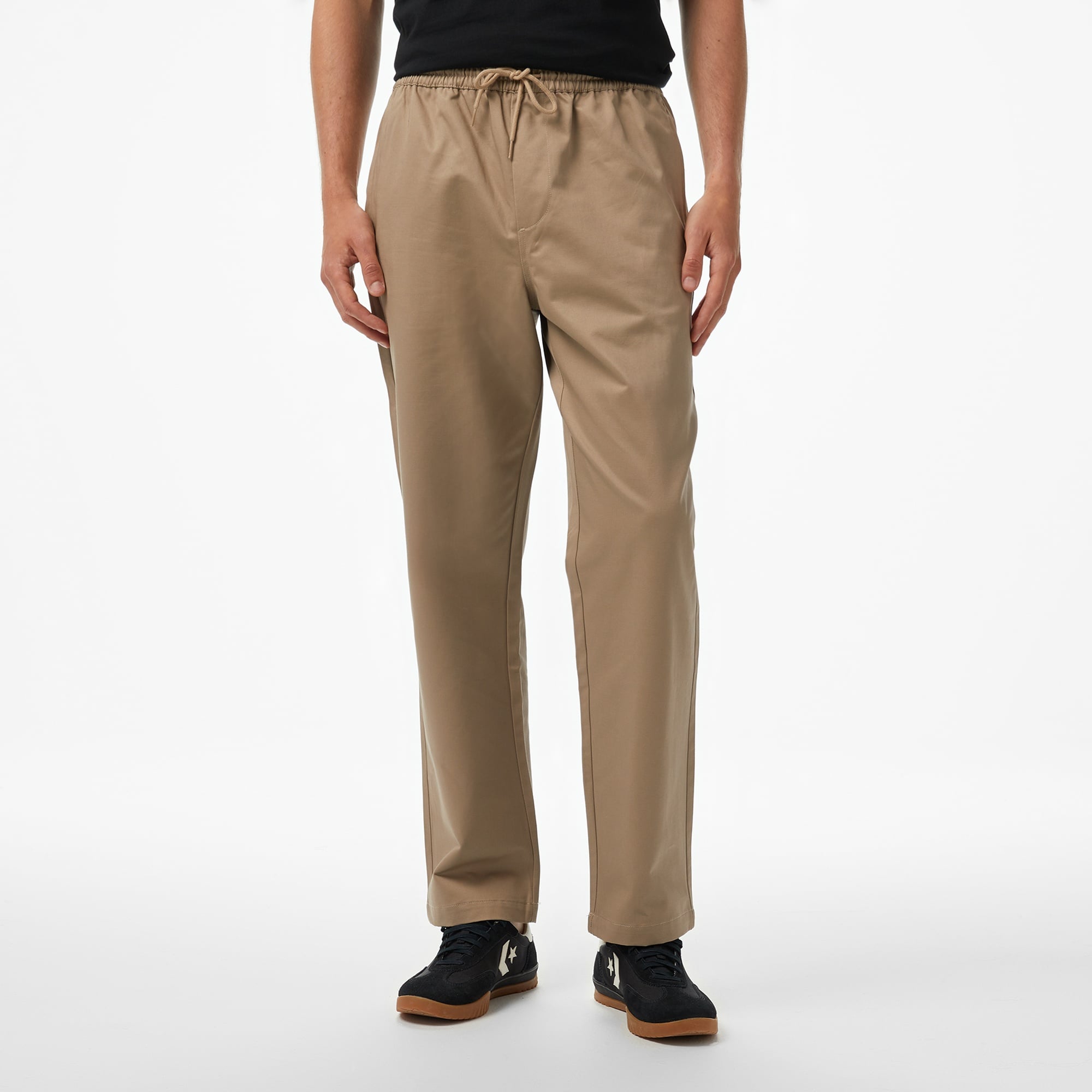 Converse Erkek Baskılı Bej Pantolon