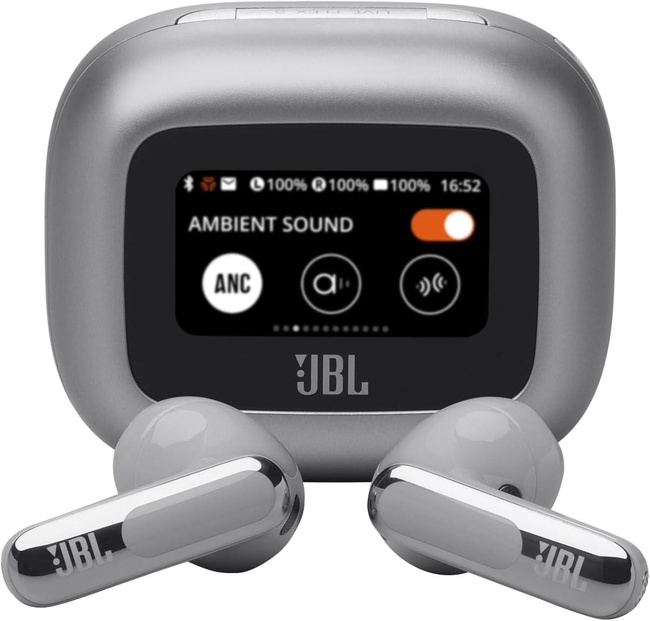  JBL Live Flex 3, Kablosuz Kulakiçi Kulaklık, Silver