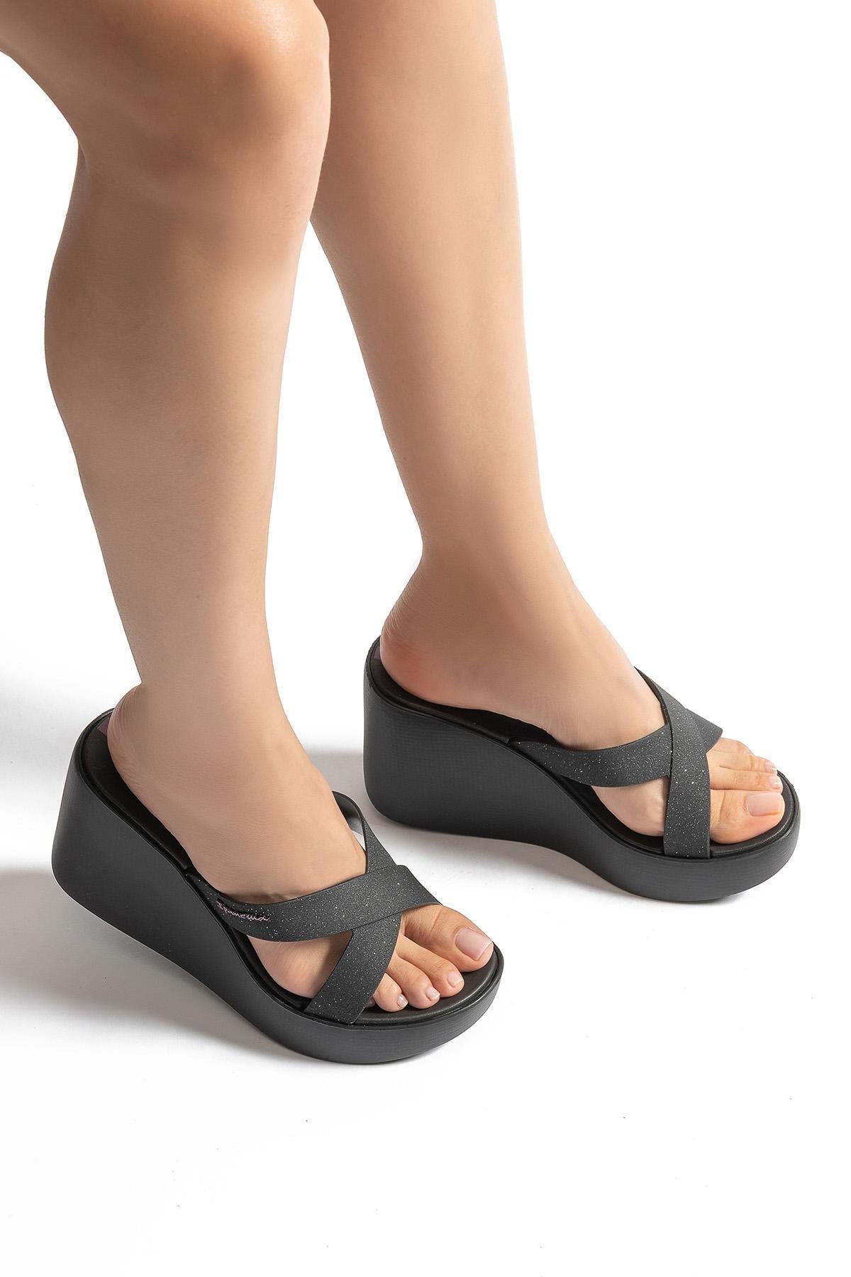  High Fashion Slide Kadın Terlik Siyah 35/40