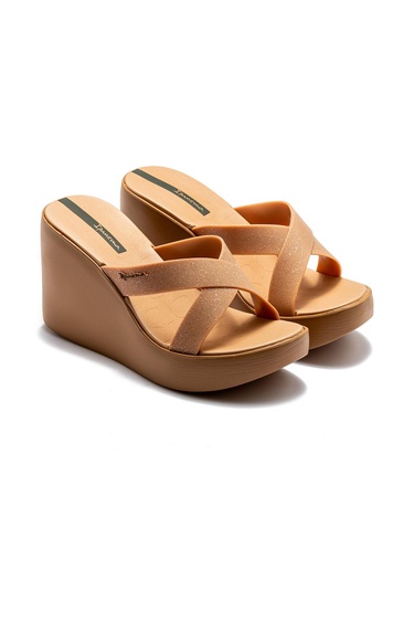  High Fashion Slide Kadın Terlik Bej 35/40