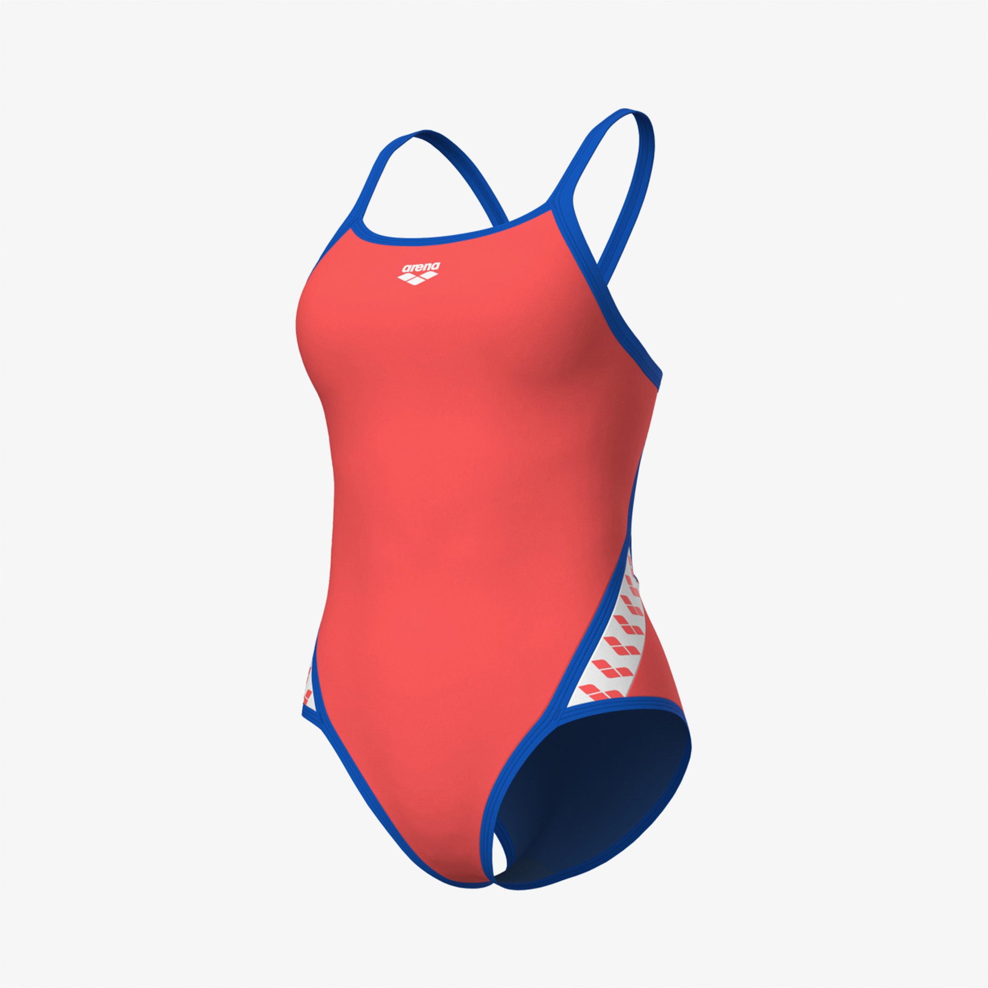 Arena Solid Kadın Kırmızı Yüzücü Mayosu