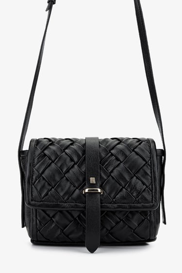  Valmenti Kadın Hakiki Deri Siyah Deri Postacı Çanta