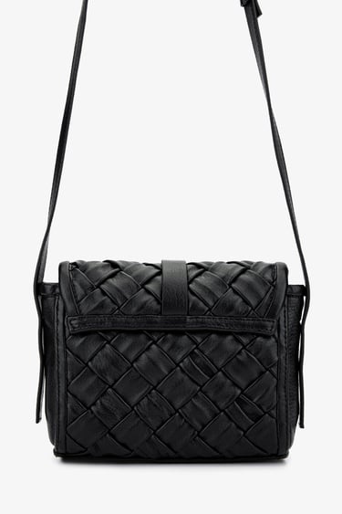  Valmenti Kadın Hakiki Deri Siyah Deri Postacı Çanta