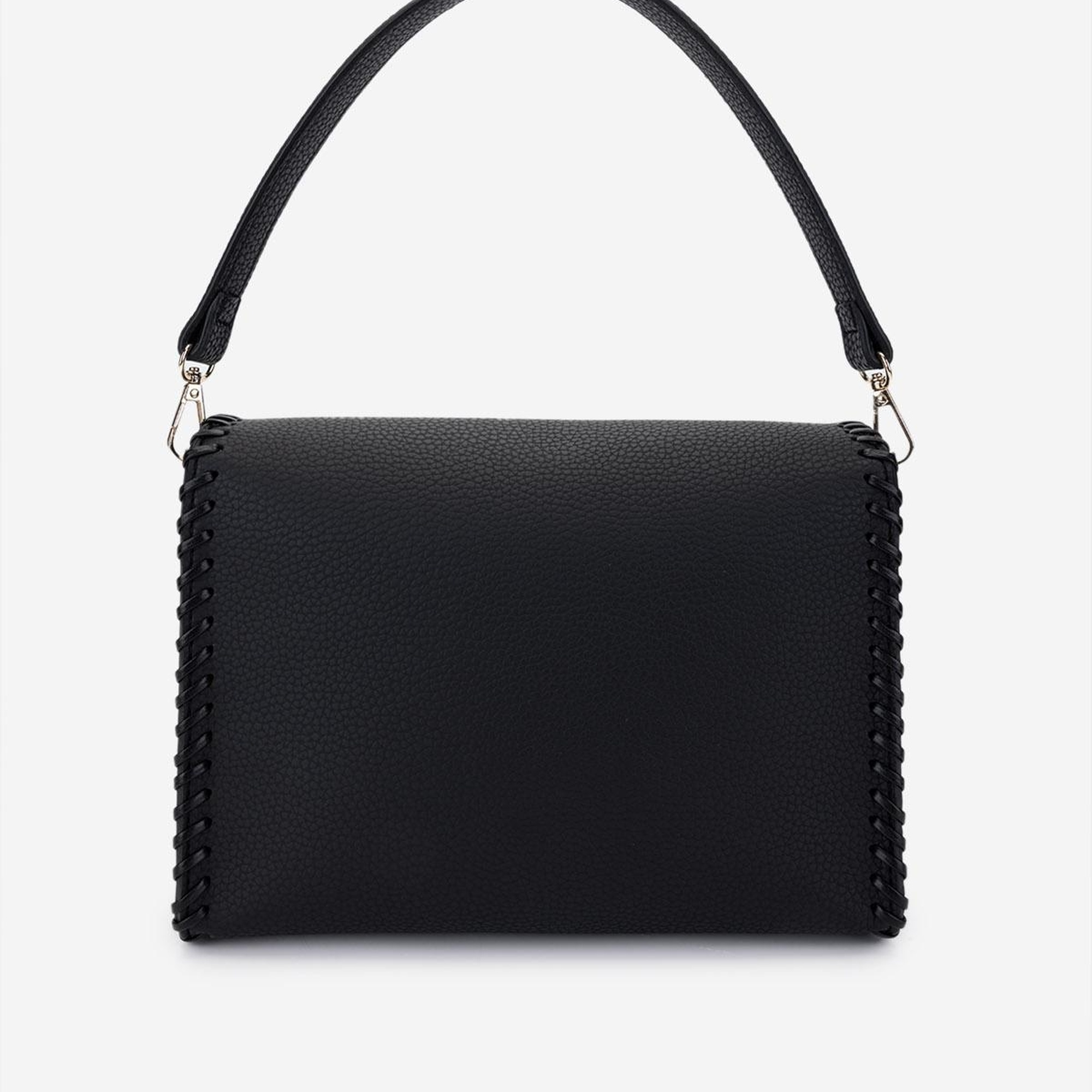 Valmenti Kadın Vegan Siyah Postacı Çanta