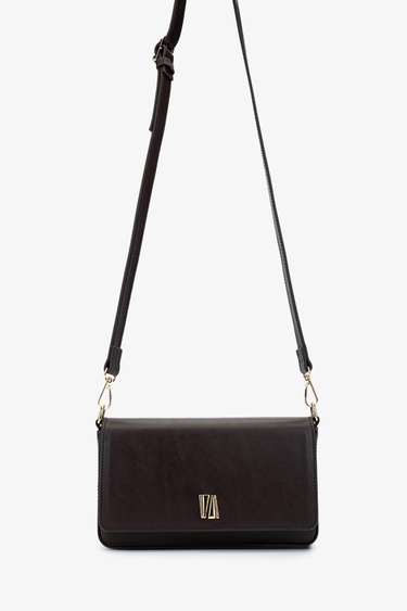  Valmenti Kadın Vegan Kahverengi Postacı Çanta