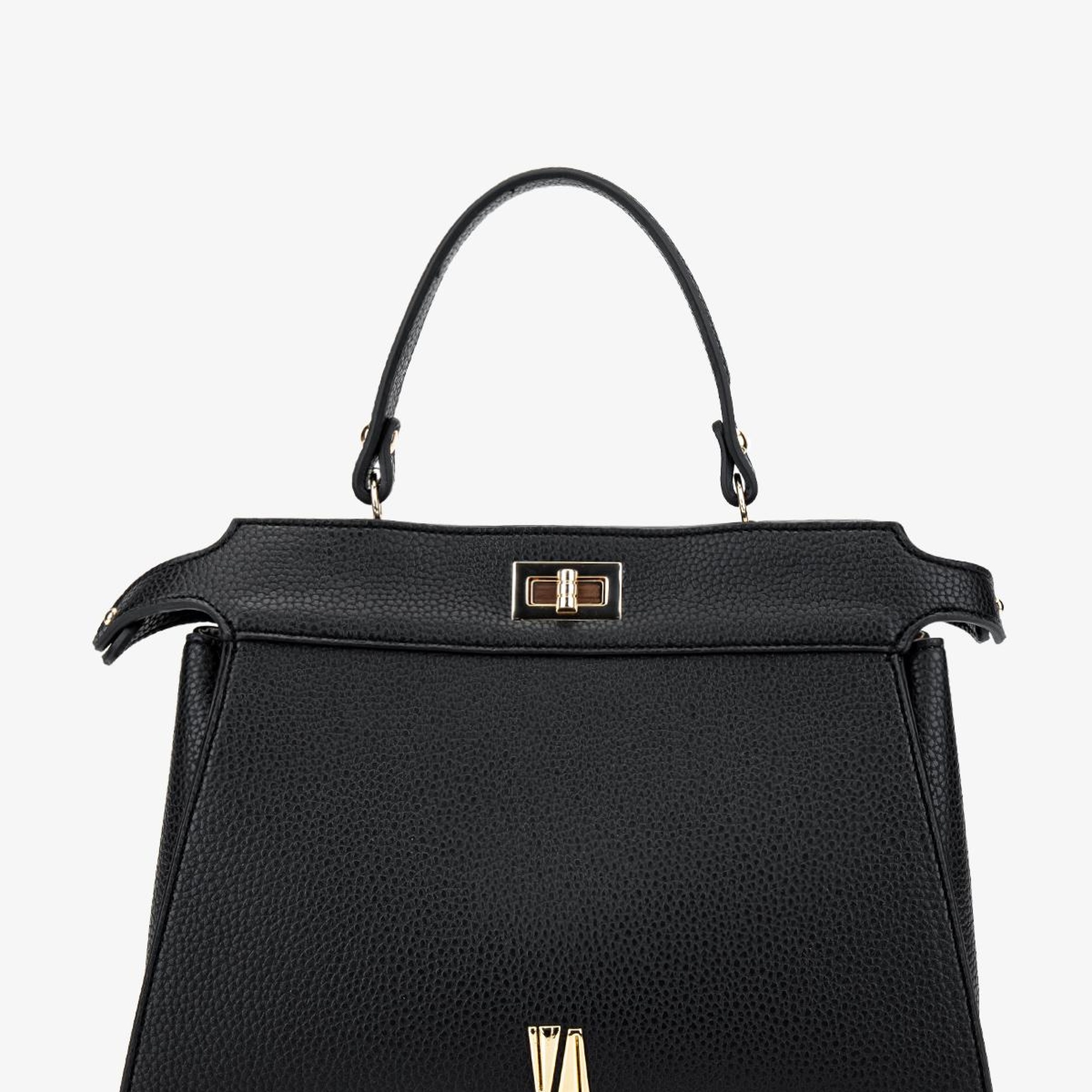 Valmenti Kadın Vegan Siyah Floter Kol Çantası