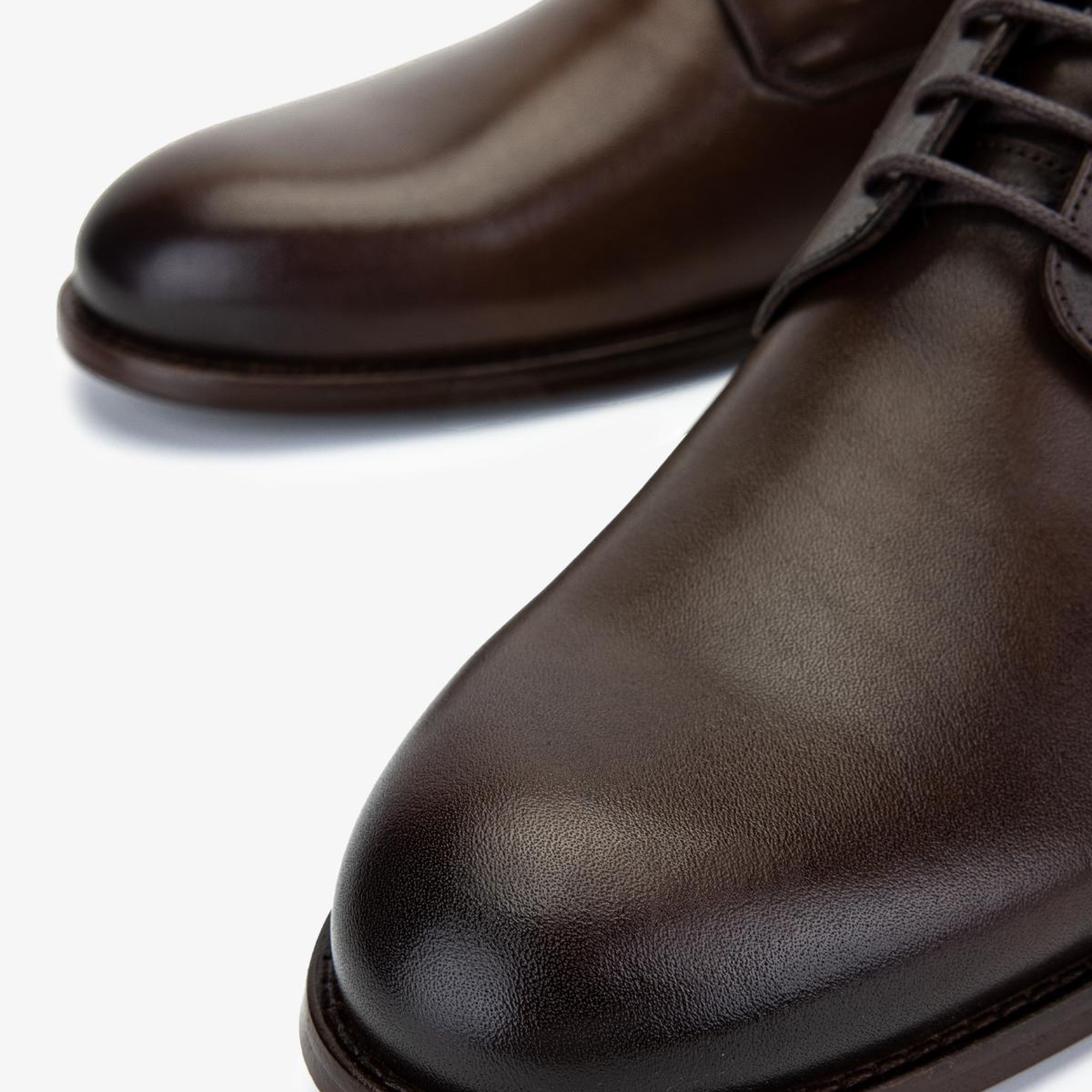 Valmenti Erkek Hakiki Deri Kahverengi Klasik Ayakkabı