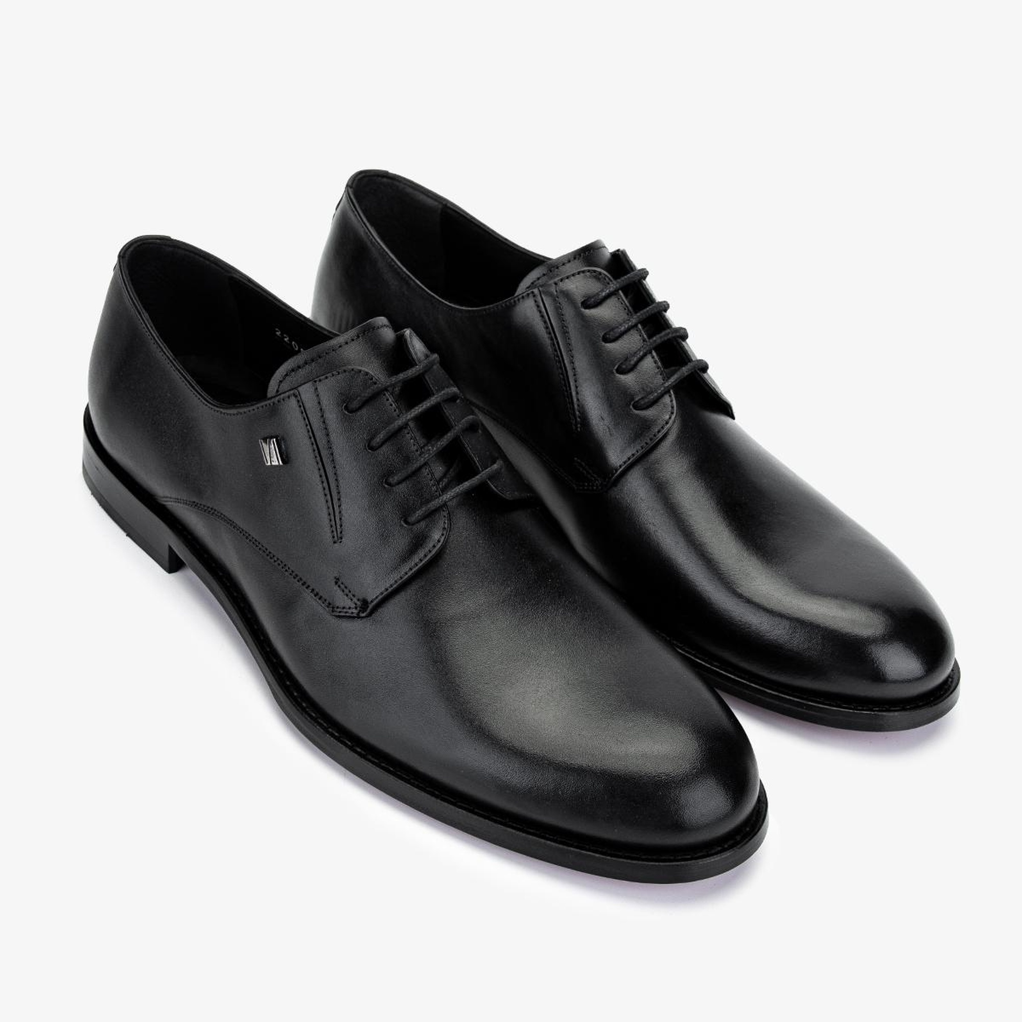 Valmenti Erkek Hakiki Deri Siyah Klasik Ayakkabı