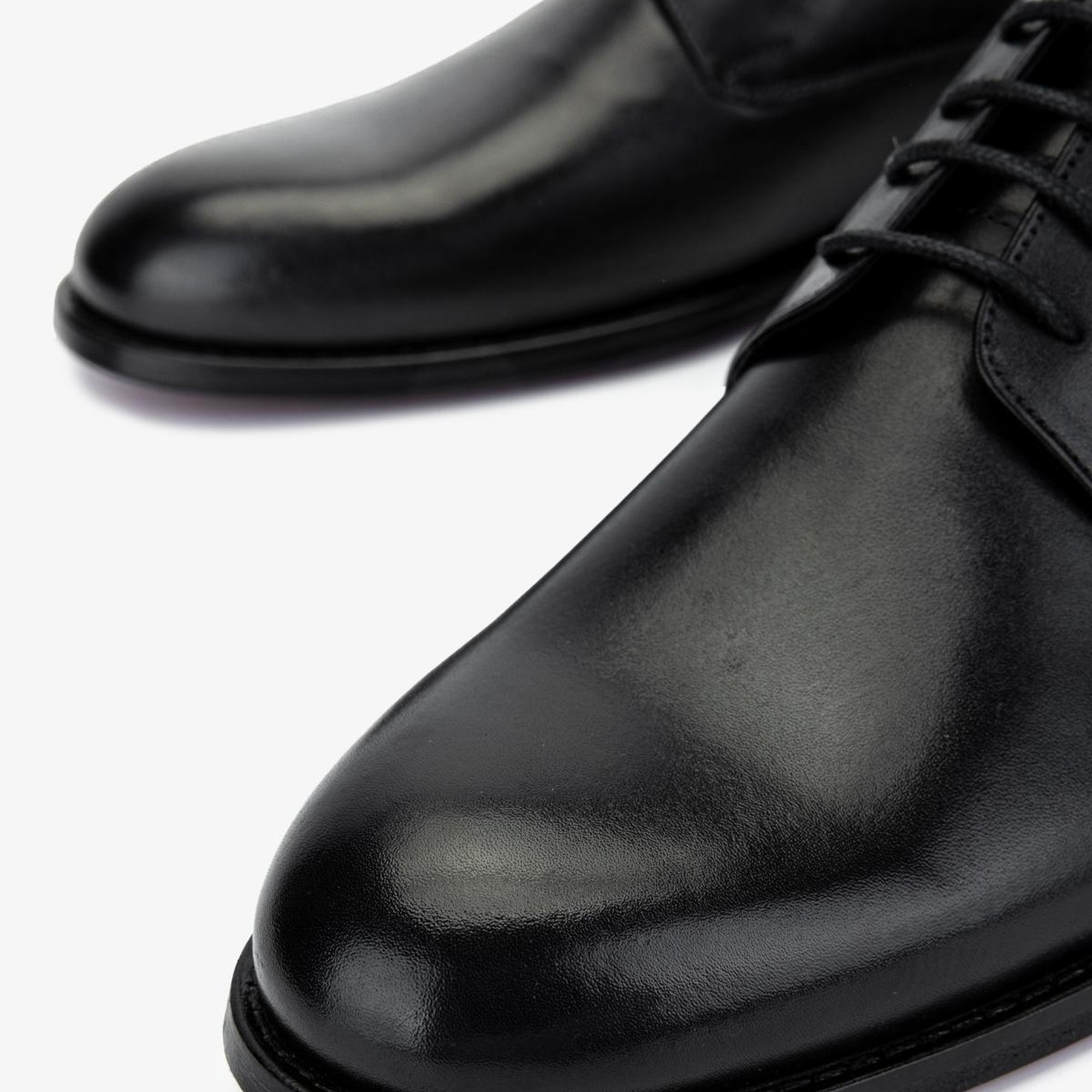 Valmenti Erkek Hakiki Deri Siyah Klasik Ayakkabı