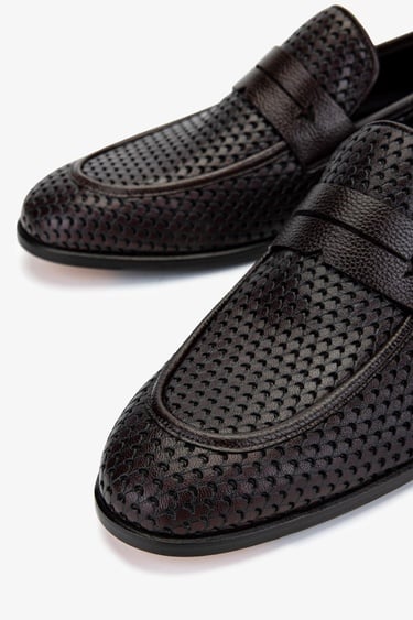  Valmenti Erkek Hakiki Deri Kahverengi Klasik Ayakkabı