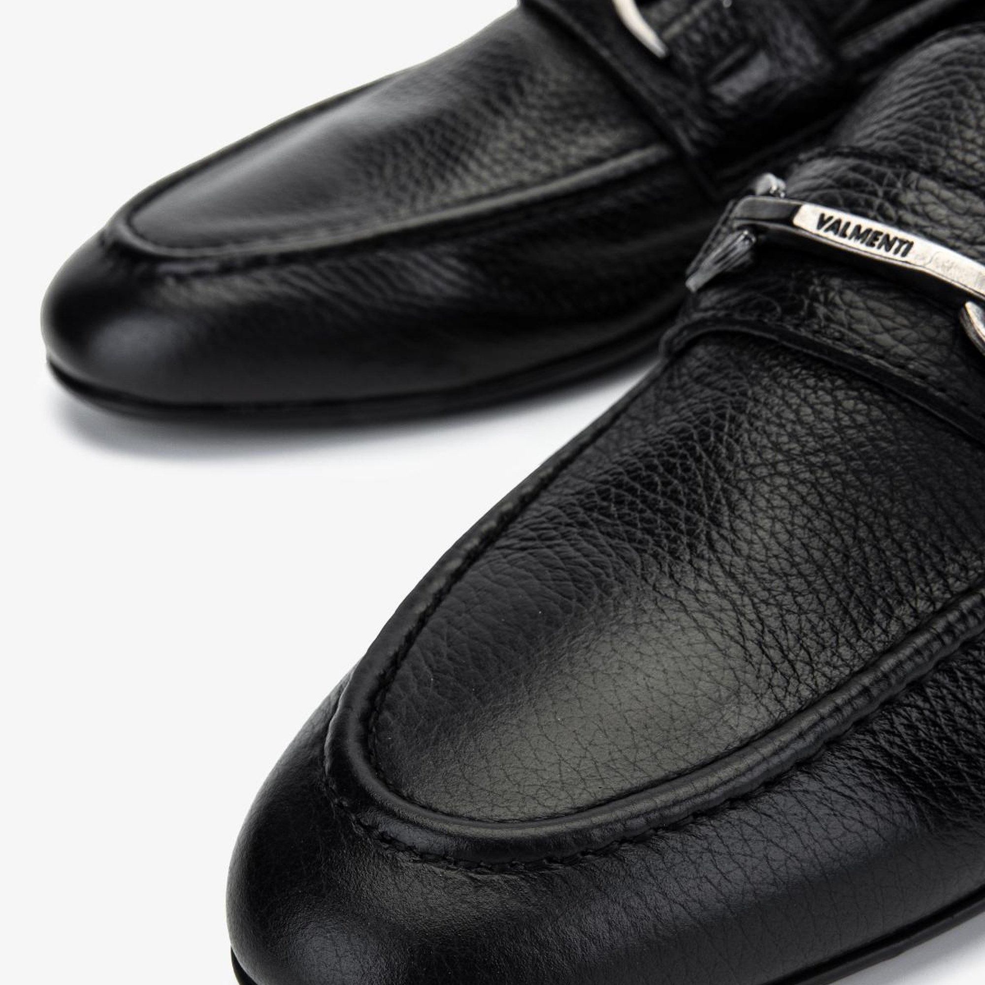 Valmenti Erkek Hakiki Deri Siyah Deri Klasik Ayakkabı