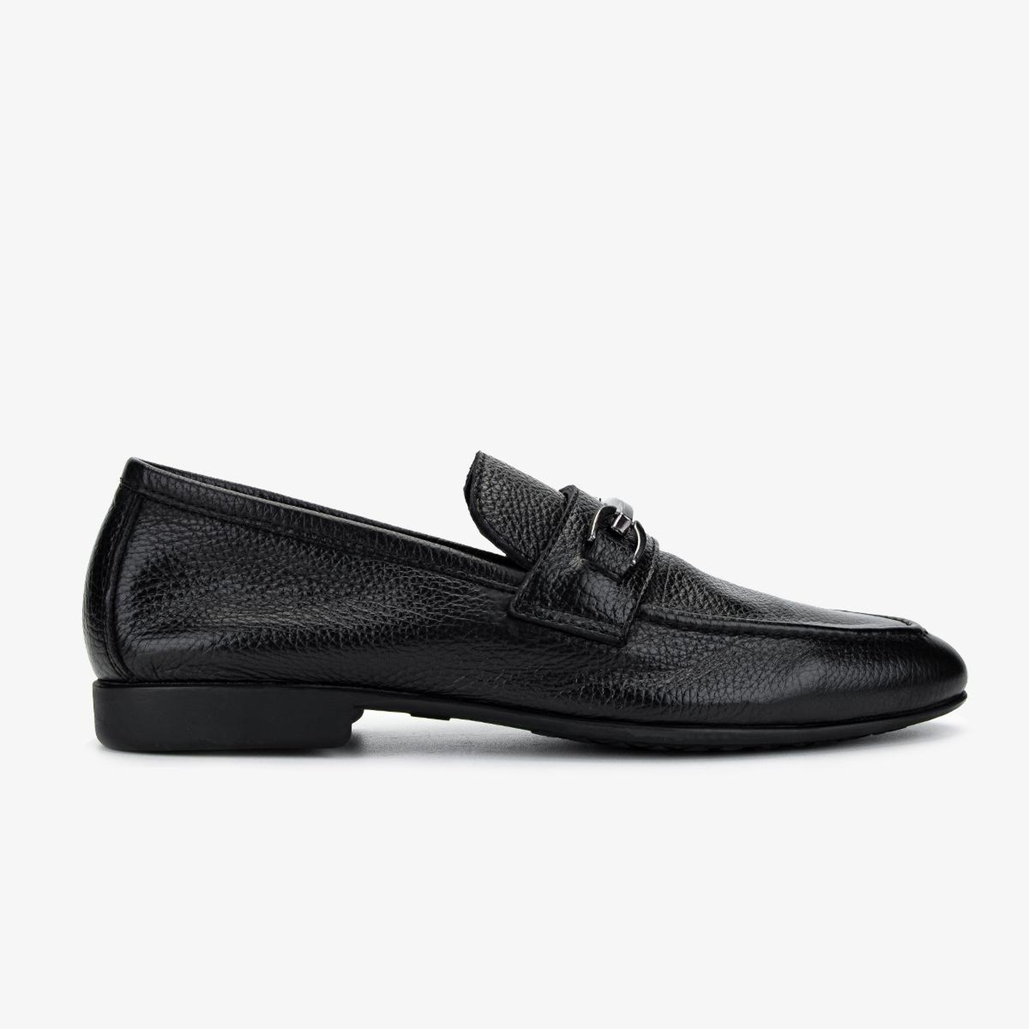 Valmenti Erkek Hakiki Deri Siyah Deri Klasik Ayakkabı