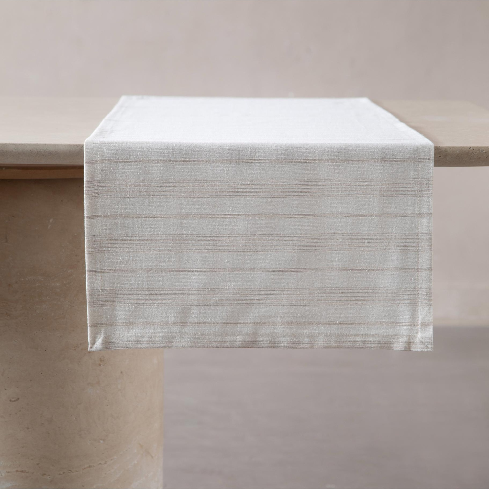 BETTY STRIPE RUNNER BEJ ÇİZGİLİ 40X130