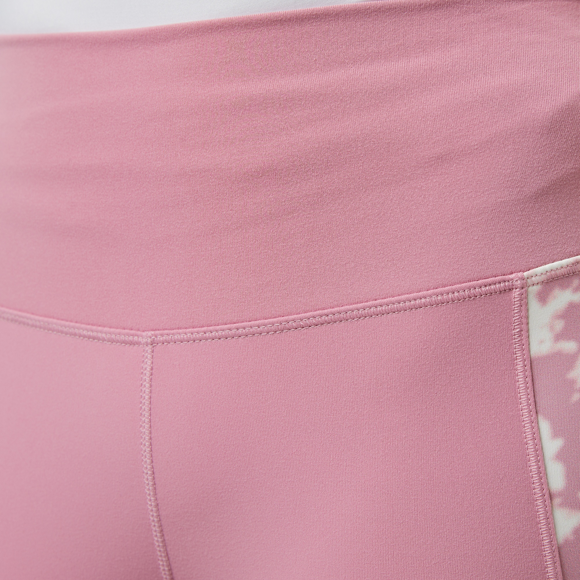 Nike One Dri-Fit Heritage Kadın Pembe Tayt