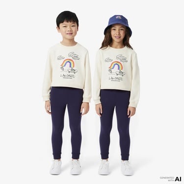  Lacoste Çocuk Lacivert Eşofman Altı