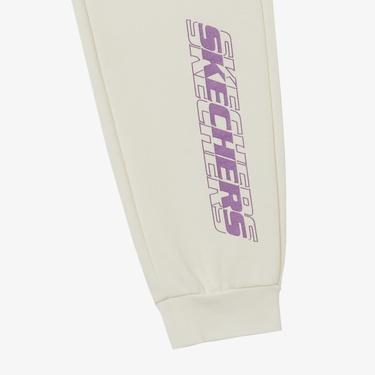  Skechers G 2Xi-Lock Jogger Çocuk Beyaz Eşofman Altı