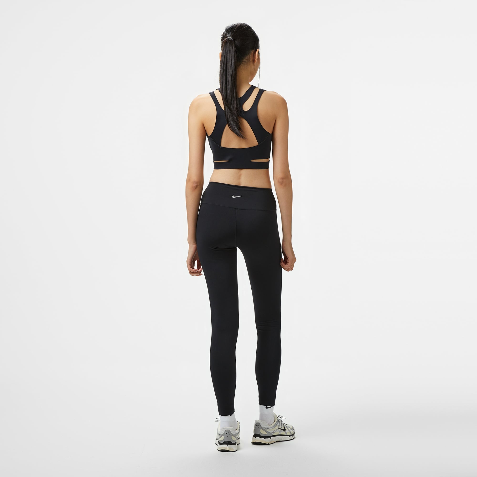 Nike One Dri-Fit Fitted Kadın Siyah Tayt