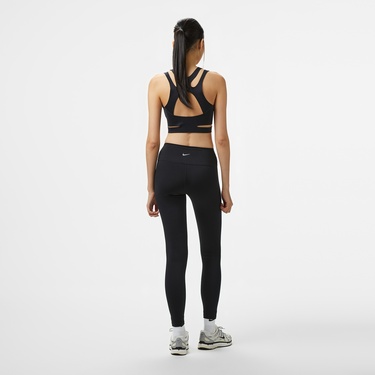  Nike One Dri-Fit Fitted Kadın Siyah Tayt