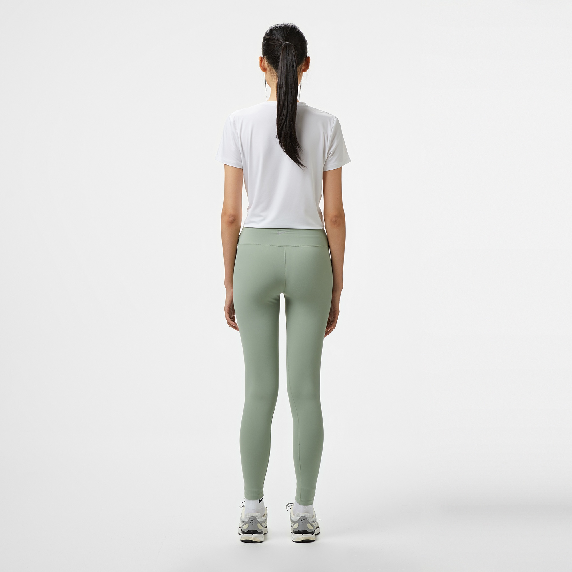 Nike One Dri-Fit Fitted Kadın Yeşil Tayt