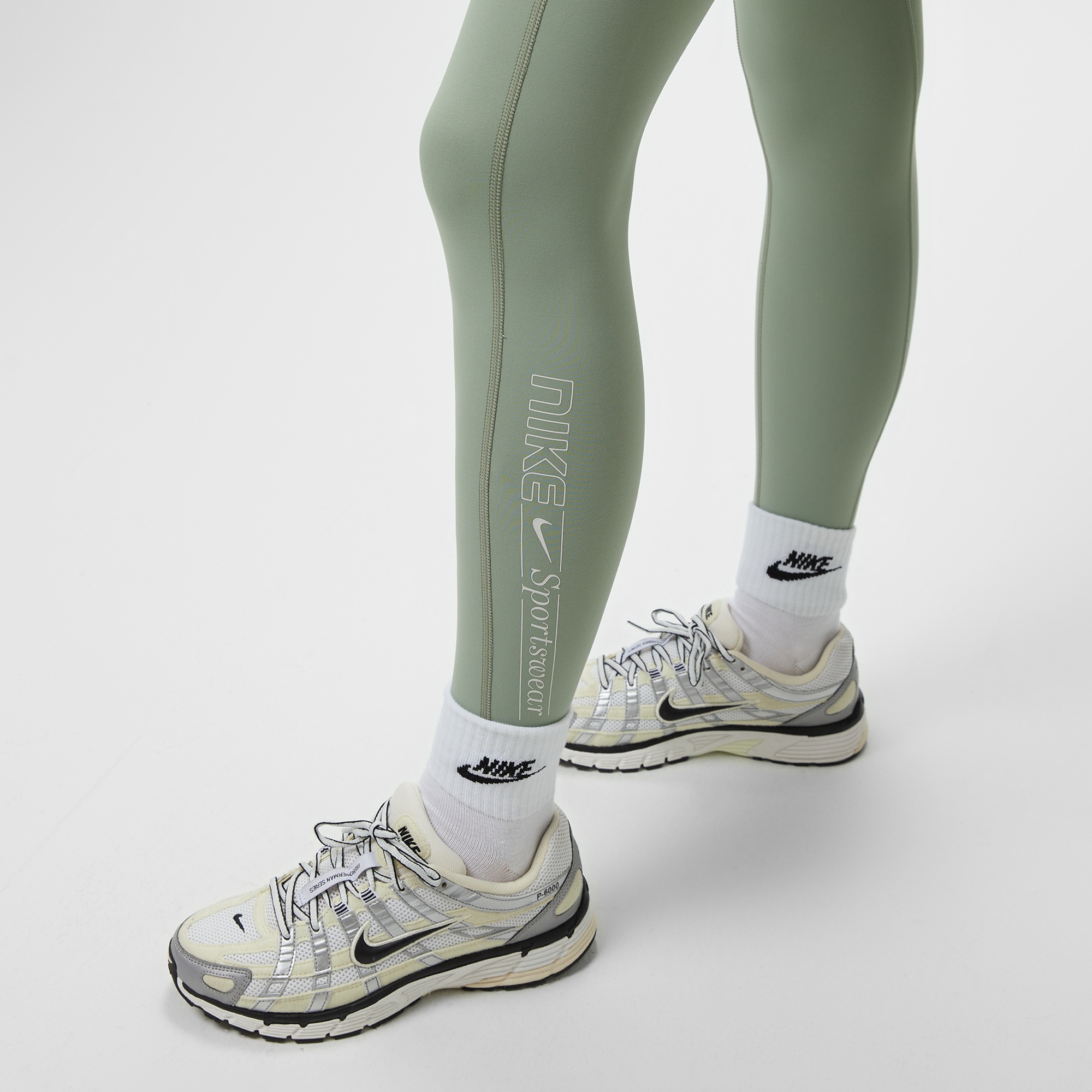 Nike One Dri-Fit Fitted Kadın Yeşil Tayt