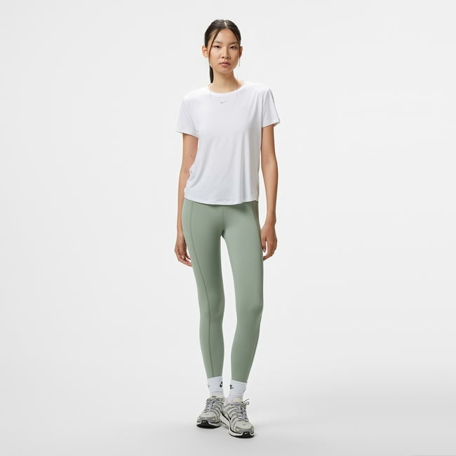  Nike One Dri-Fit Fitted Kadın Yeşil Tayt
