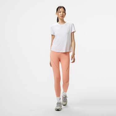  Nike One Dri-Fit 7/8 Kadın Turuncu Tayt