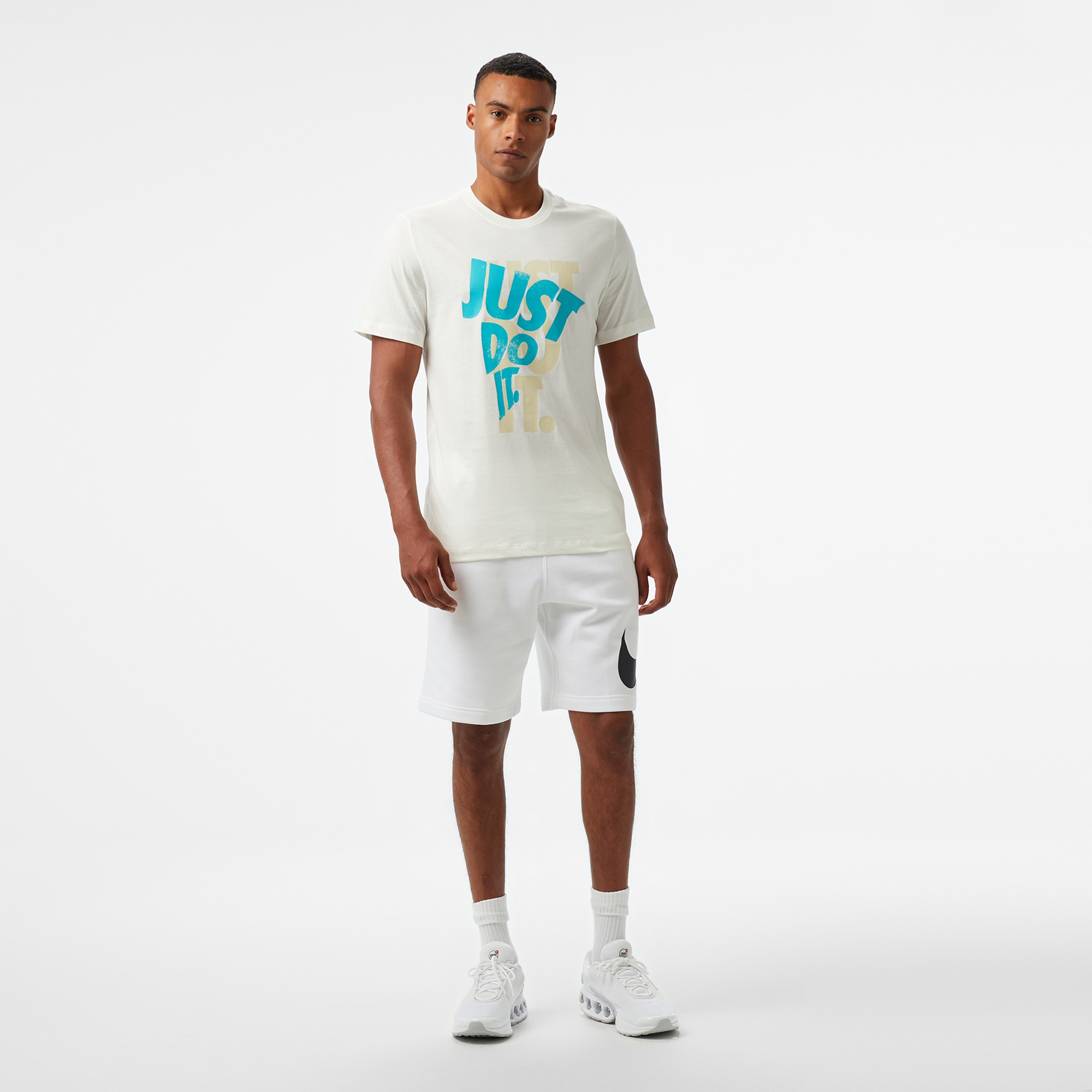 Nike Club Erkek Beyaz Şort