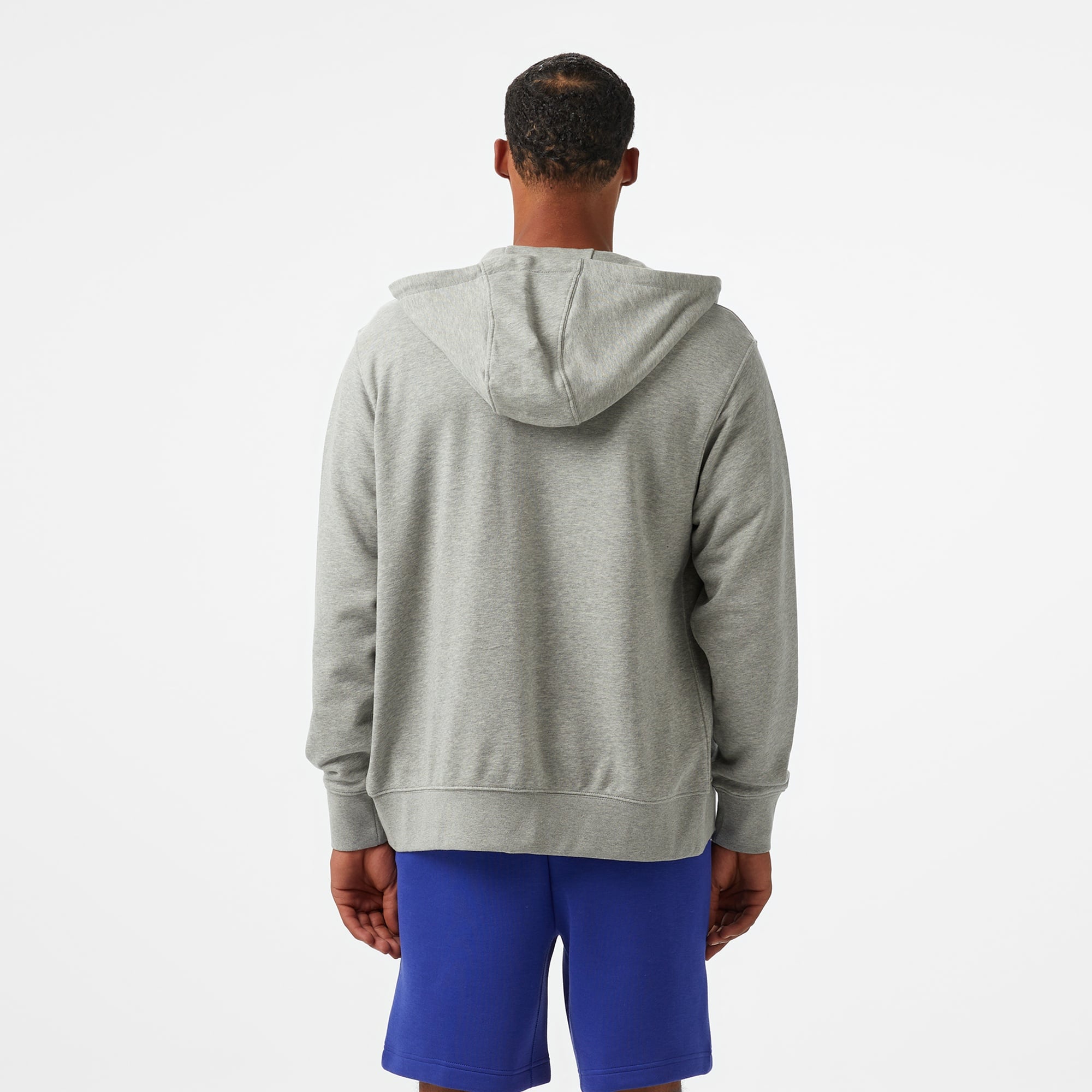 Nike Club Fleece Erkek Gri Hoodie
