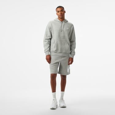  Nike Club Pullover Fleece Erkek Gri Hoodie