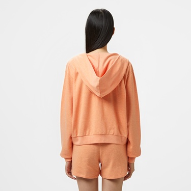  Nike Sportswear Chill Terry Kadın Turuncu Eşofman Üstü