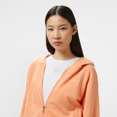  Nike Sportswear Chill Terry Kadın Turuncu Eşofman Üstü