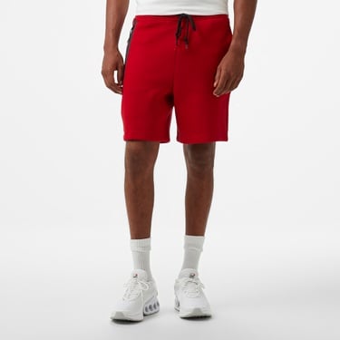  Nike Sportswear Tech Fleece Erkek Kırmızı Şort