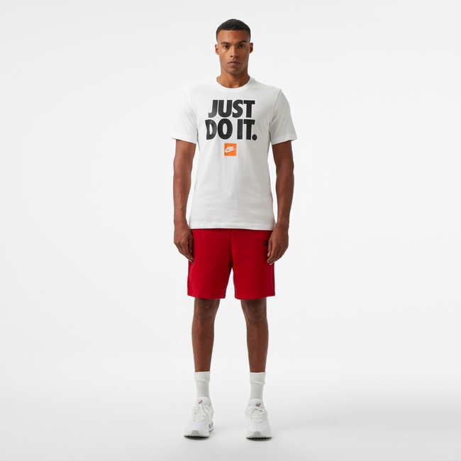  Nike Sportswear Tech Fleece Erkek Kırmızı Şort