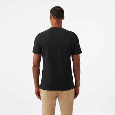  Ucla Sherman Erkek Siyah Bisiklet Yaka T-Shirt