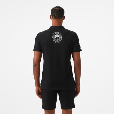  Ucla Russel Erkek Siyah Polo Yaka T-Shirt