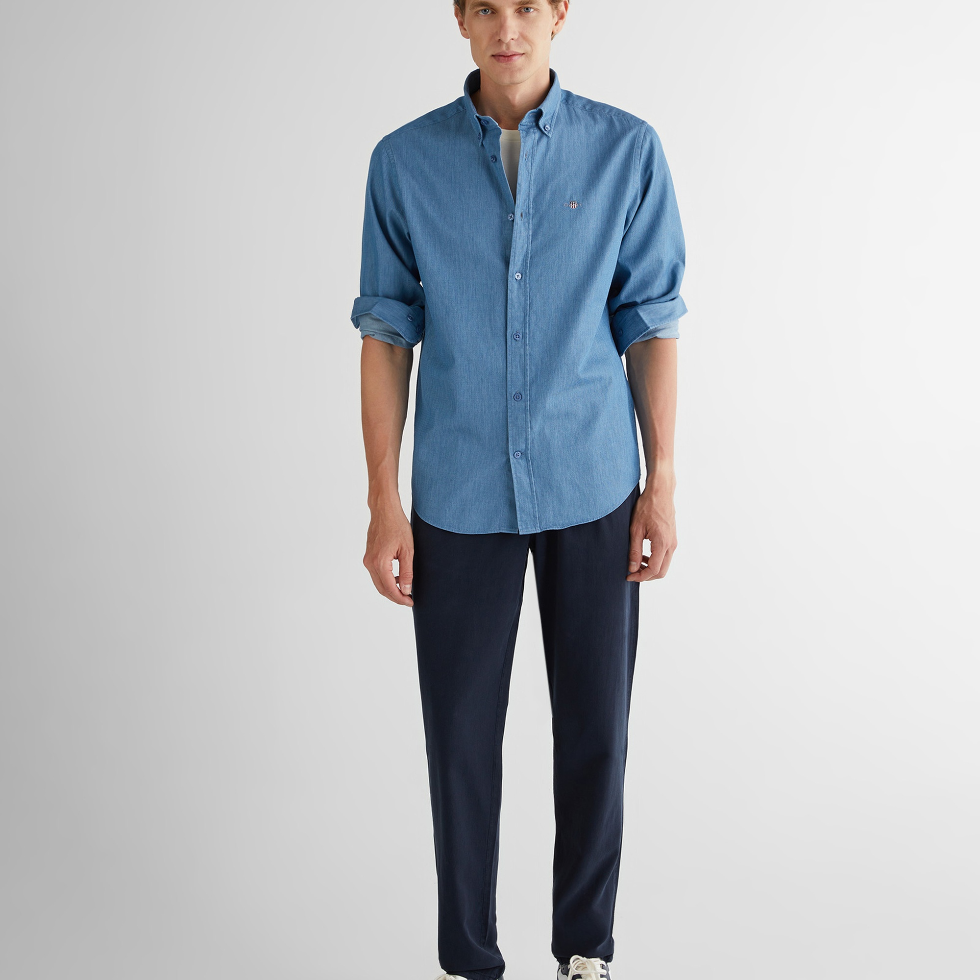 GANT Erkek Lacivert Jogger Fit Pantolon