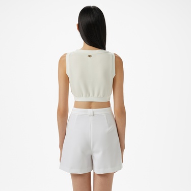  Liu Jo Kadın Beyaz Atlet