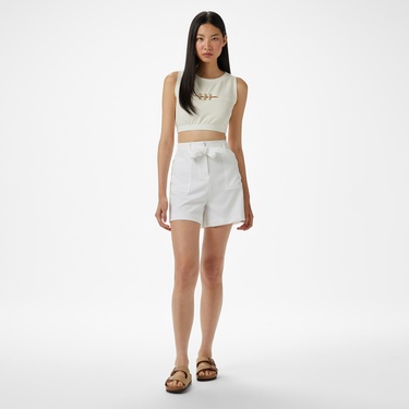  Liu Jo Kadın Beyaz Atlet