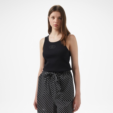  Liu Jo Kadın Siyah T-Shirt