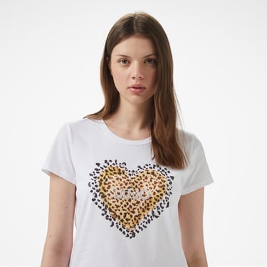  Liu Jo Kadın Renkli T-Shirt