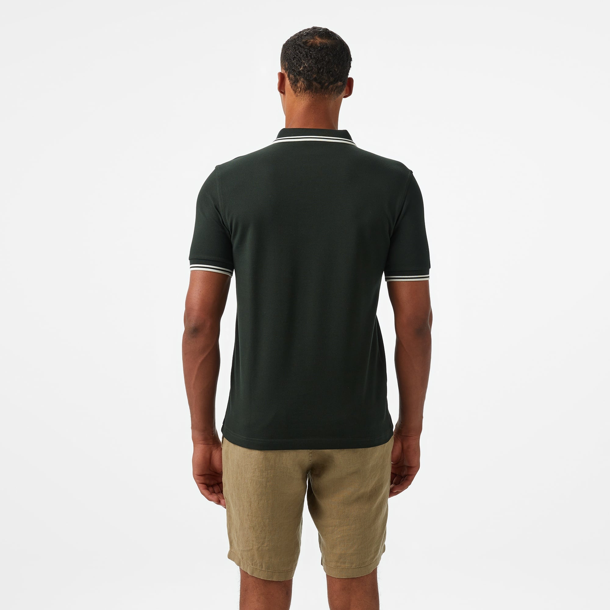 Fred Perry Twin Tipped Erkek Yeşil T-Shirt