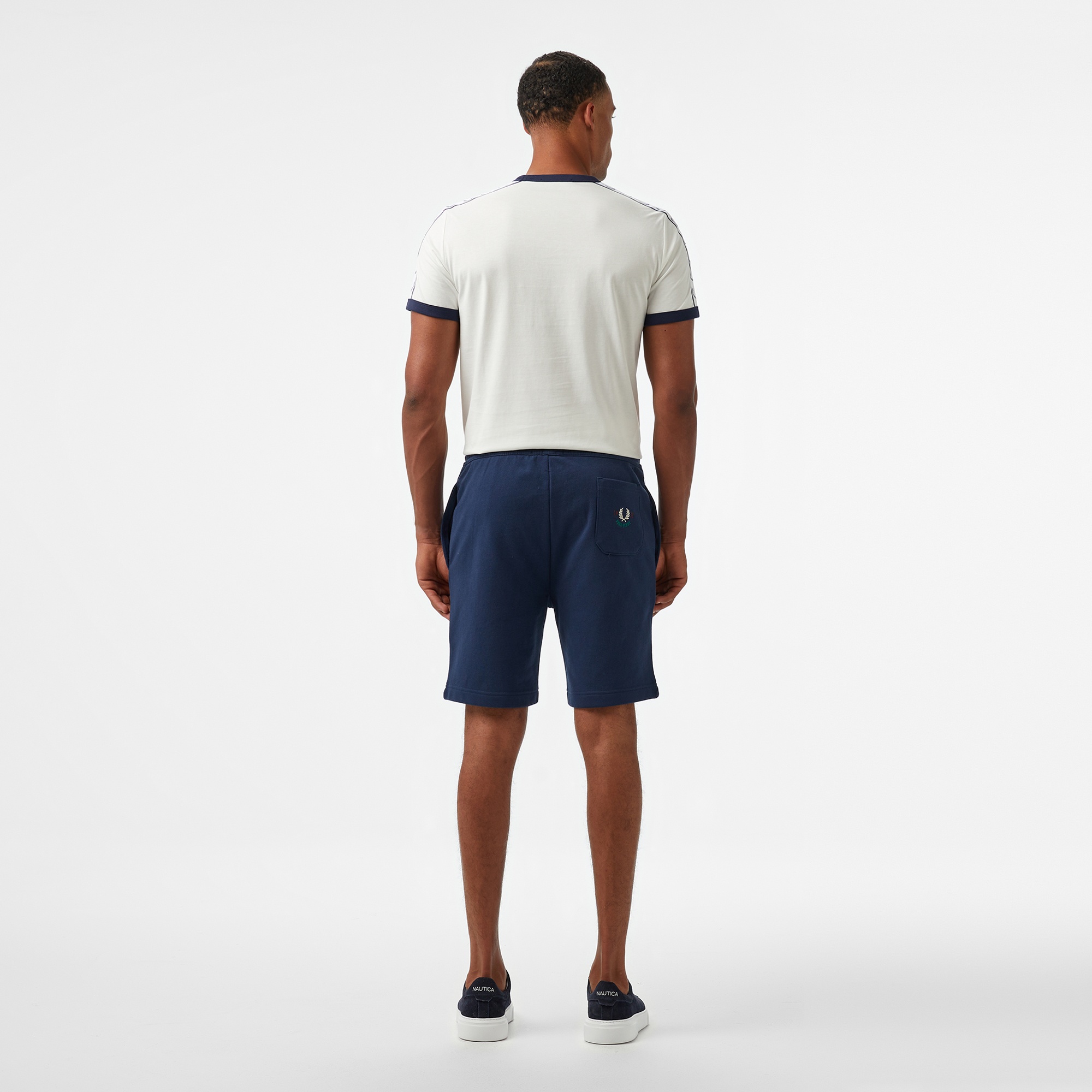 Fred Perry 1952 Sweat Erkek Mavi Şort