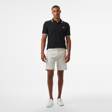  Fred Perry Twin Tipped Erkek Siyah T-Shirt
