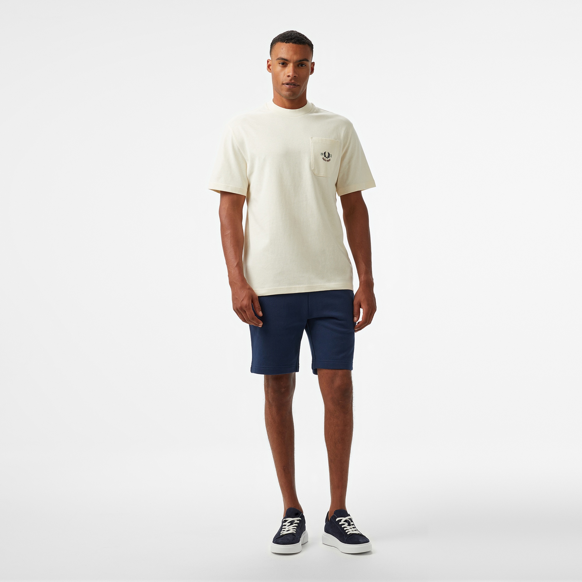 Fred Perry Relaxed 1952 Erkek Bej T-Shirt