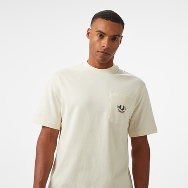  Fred Perry Relaxed 1952 Erkek Bej T-Shirt