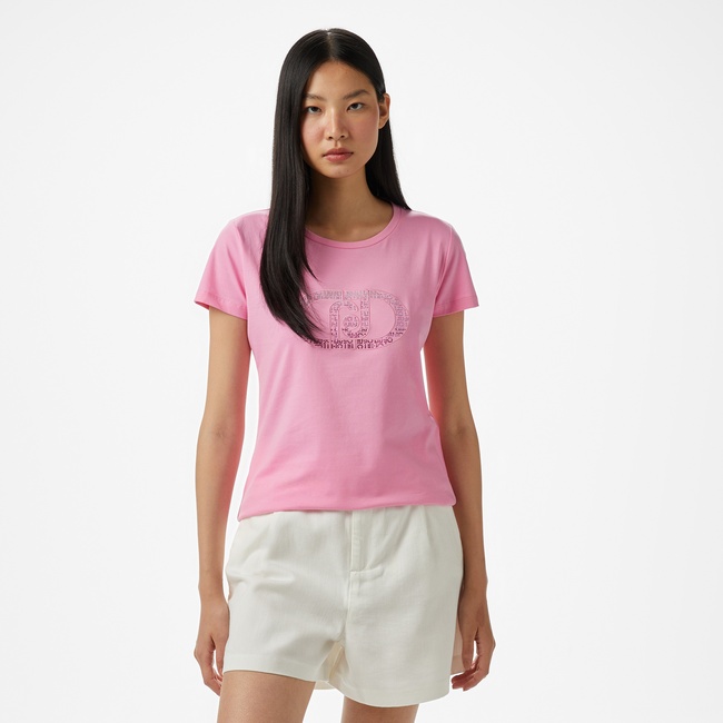  Liu Jo Kadın Renkli T-Shirt