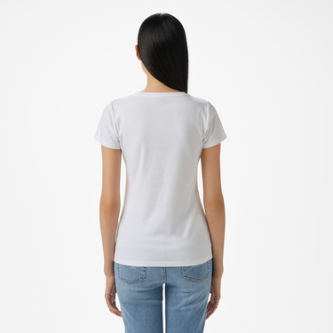  Liu Jo Kadın Beyaz T-Shirt